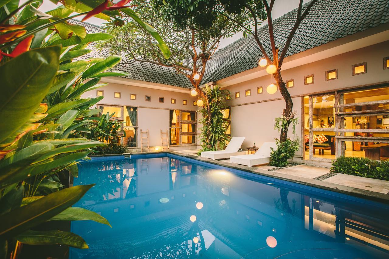 Lokal Bali Hostel Кута Экстерьер фото